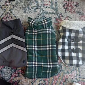 Small dog cold weather vests